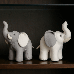 Mulberry Silk Hand-Made Elephant – Size S